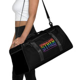 NEW!  Rainbow Pride Classic Logo Duffle bag