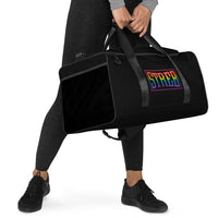 NEW!  Rainbow Pride Classic Logo Duffle bag