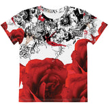 STREB/Voodo Fé Floral Graffiti Youth T-Shirt (Sizes 8-20)