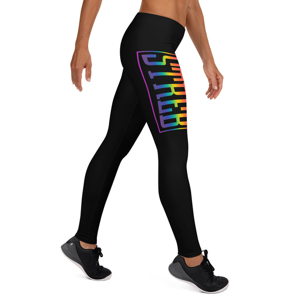 STREB Rainbow Pride Classic Logo Women's Leggings