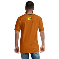 STREB/Voodo Fé Flying Machine Fall Colors Collection Men's T-shirt-Burnt Orange