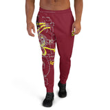 STREB/Voodo Fé Flying Machine Fall Colors Collection Men's Joggers-Burgundy