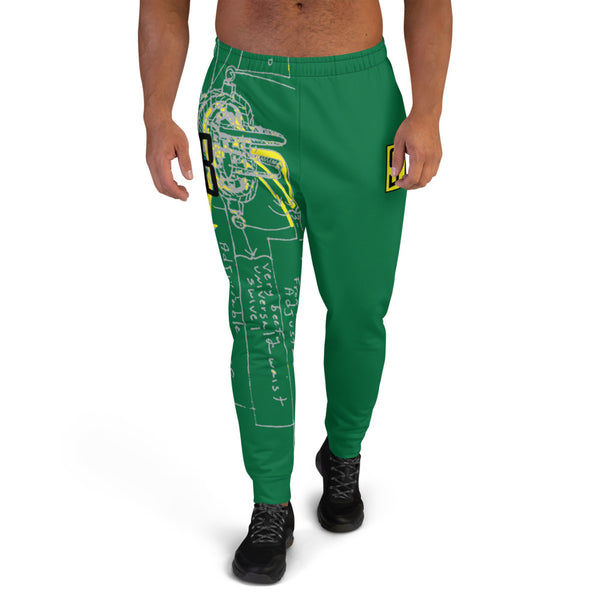 STREB/Voodo Fé Flying Machine Fall Colors Collection Men's Joggers-Green
