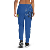 STREB/Voodo Fé Flying Machine Fall Colors Collection women's Joggers-Blue