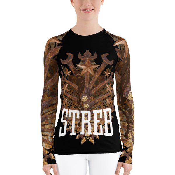 STREB and Voodoo Fe's Hardware Logo Women's Long Sleeve Shirt