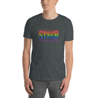 STREB Rainbow Pride Classic Logo Short-Sleeve Unisex T-Shirt