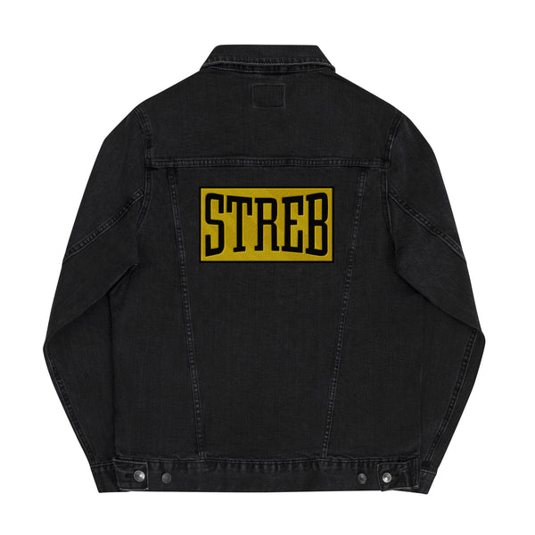 STREB Classic Unisex denim jacket (Large logo back)
