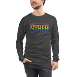 STREB Rainbow Pride Classic Logo Unisex Long Sleeve Shirt