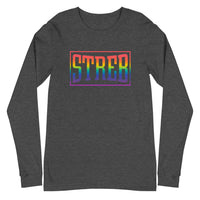 STREB Rainbow Pride Classic Logo Women's/Unisex Long Sleeve Shirt
