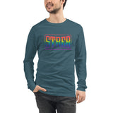 STREB Rainbow Pride Classic Logo Unisex Long Sleeve Shirt