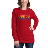 STREB Rainbow Pride Classic Logo Women's/Unisex Long Sleeve Shirt