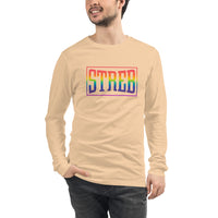 STREB Rainbow Pride Classic Logo Unisex Long Sleeve Shirt