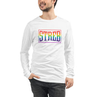 STREB Rainbow Pride Classic Logo Unisex Long Sleeve Shirt