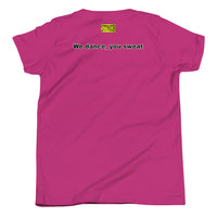 NEW! STREB Classic Unisex "We dance, you sweat" Youth T-shirt